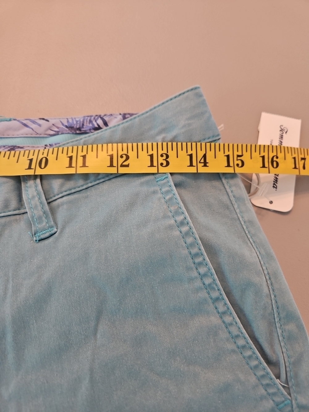 Tommy Bahama Light Blue Women's Bermuda Shorts - Picture 3 of 7